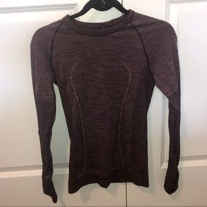 🍋 Ribbed long sleeve Lulu lemon workout top